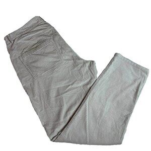 Lorena Antoniazzi $675 Women's‎ Beige Corduroy Trousers Pants - Size M Italy